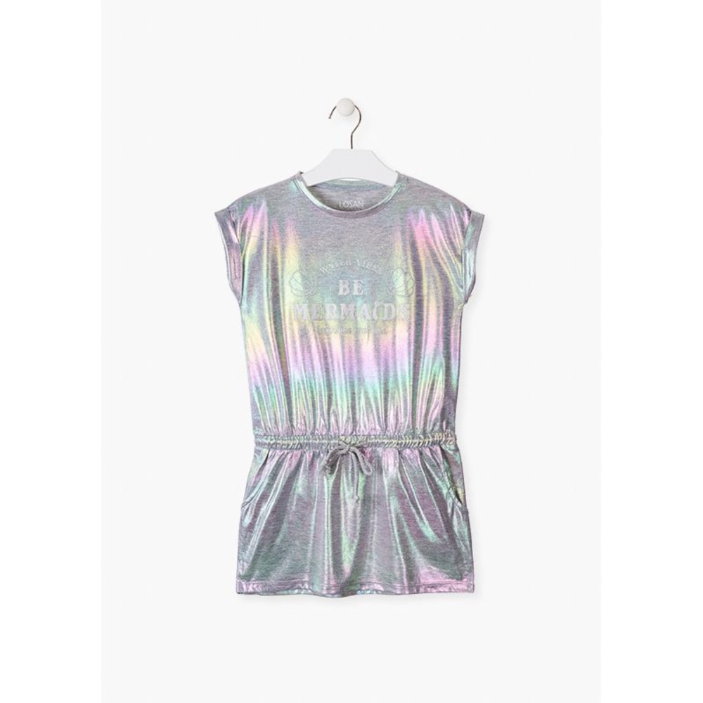 Iridescent Metallic Dress